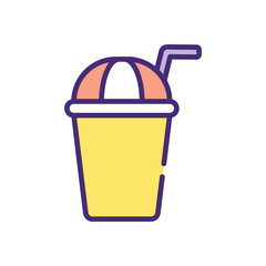Cup  icon vector
