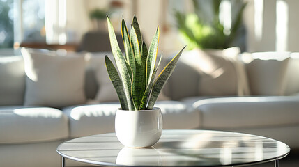 indoor snake plant
