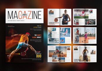 Sport Magazine Template
