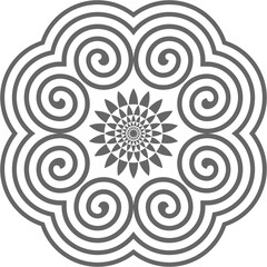 Seamless Hmong Embroidery Patterns in Hmong Ethnic Style, Black and White Tone, Pattern Design for Carpets, Clothing, Fabrics, Textures, Wallpaper, Wrapping, Fashion