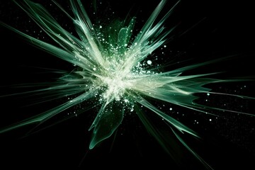 Chain-link fence in front of construction site. Beautiful simple AI generated image