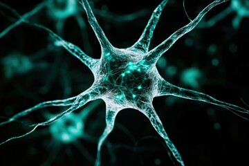 Abstract Representation of a Fast-Moving Warehouse Conveyor System. Beautiful simple AI generated image