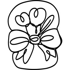 Fototapeta premium Line drawing.
