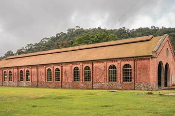An abandoned British trainstation, in Santo Andre SP Brazil.