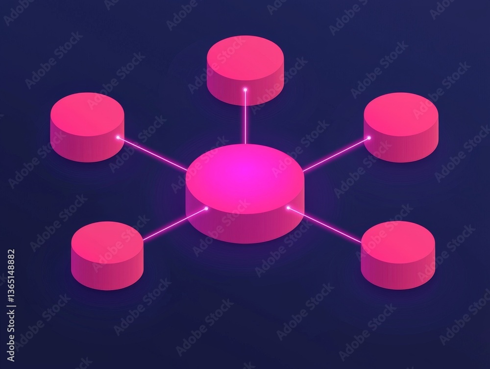 Aufkleber abstract network technology connection digital realm visual representation virtual environment top-d