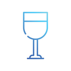 Wine Glass icon vector