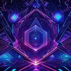 abstract fractal background