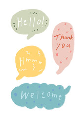 speech bubble