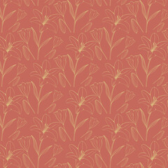 seamless floral pattern