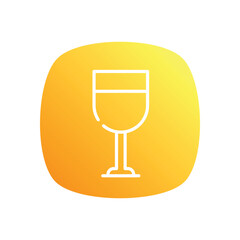 Wine Glass icon vector