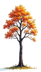 Long isolated branches stretching across a white canvas, tree, twiggy