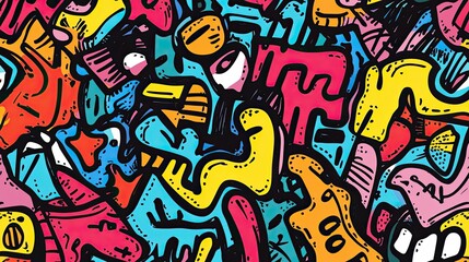 Colorful Organic Shapes