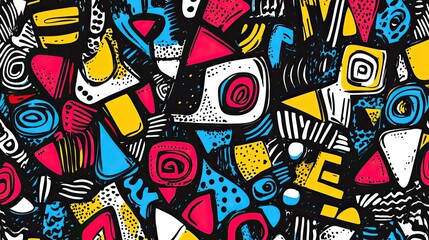 Obraz premium Colorful Organic Shapes