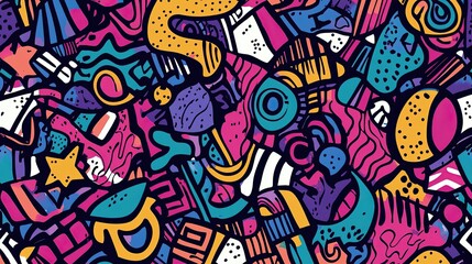 Colorful Organic Shapes