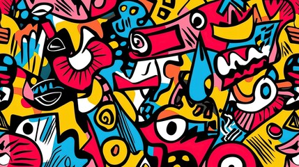 Colorful Organic Shapes