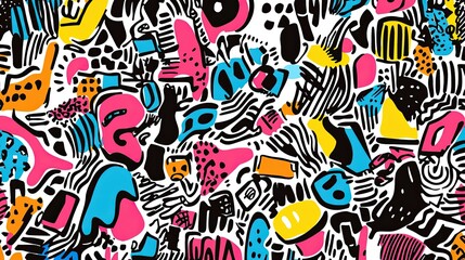 Colorful Organic Shapes