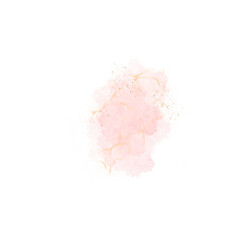 Pink Watercolor Abstract Background Texture
