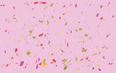 confetti with pink background.eps