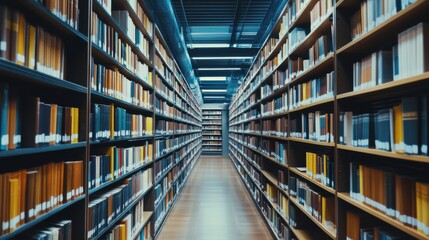 Obraz premium An AI powered automated research assistant, organizing academic papers and suggesting relevant studies for researchers, Edtech style
