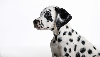 black and white dalmatian