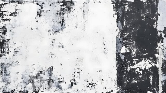 Stop motion, black and white background, art