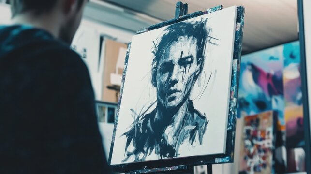 An AI powered digital art creation tool, allowing artists to generate unique, customized artwork with ease