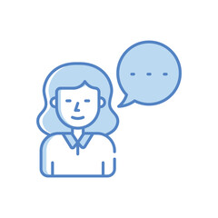 Speech Vector icon