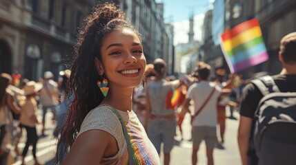 Pride Parade Joy: A vibrant celebration of LGBTQ+ pride