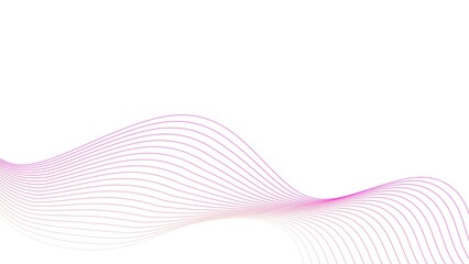 Futuristic Pink Curved Line Mesh Design