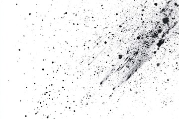 Obraz premium Small uneven spots and particles of debris background abstract black.