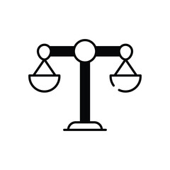 Justice Vector icon
