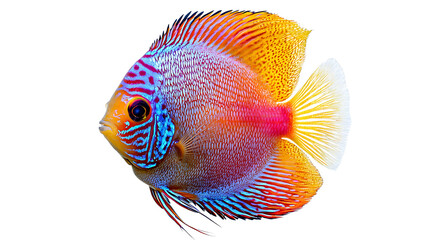 Colorful tropical fish swimming gracefully.
