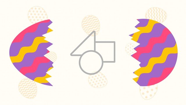 Happy Easter Cracked Egg Holiday Promotion Offer