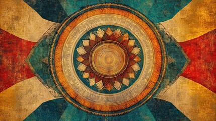 Fototapeta premium Symmetrical Blossom Art