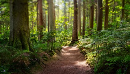 Fototapeta premium Each step taken feels like a journey into magic. 