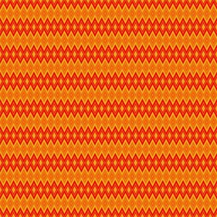 Vibrant Red and Orange Tribal Pattern