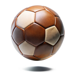 Classic soccer ball isolated on a white background