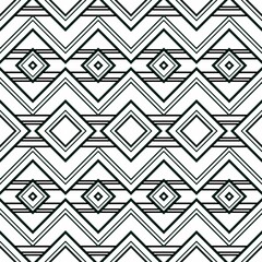 Tribal-Inspired Geometric Pattern