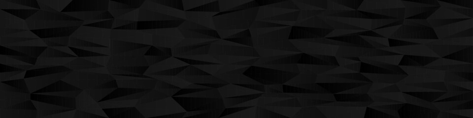 Abstract geometric chaos with dark polygon pattern design for modern backgrounds.