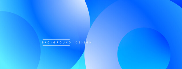 Background design with overlapping circular shapes, featuring smooth gradients and soft lighting effects, creating a dynamic abstract composition