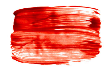 Watercolor brush strokes on a transparent background.