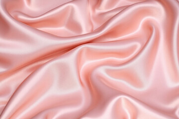 white satin fabric with folds and folds