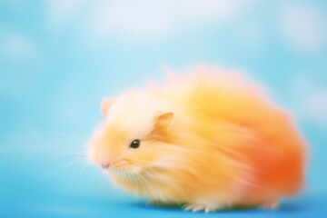 A hamster rodent animal mammal.