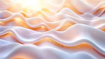 Fototapeta premium Close-Up Schematic Representation of Lab-Created Artificial Skin – Scientific Concept Illustration