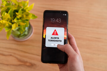 New mobile phone notification in Spanish 