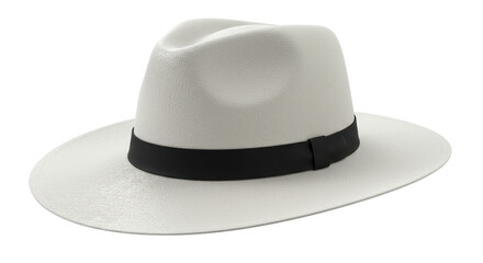 Isolated white hat