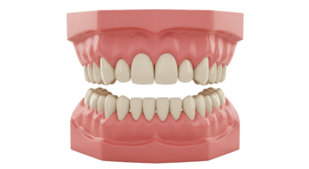 Isolated teeth