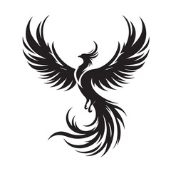 Obraz premium Majestic Phoenix: A Symbol of Rebirth and Renewal