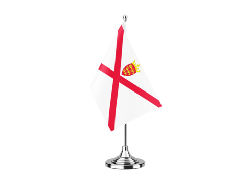 Jersey Table Flag