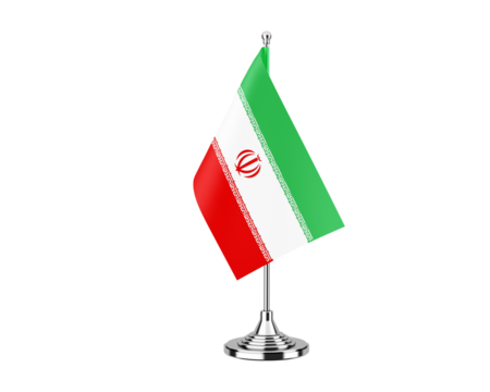 Iran Table Flag